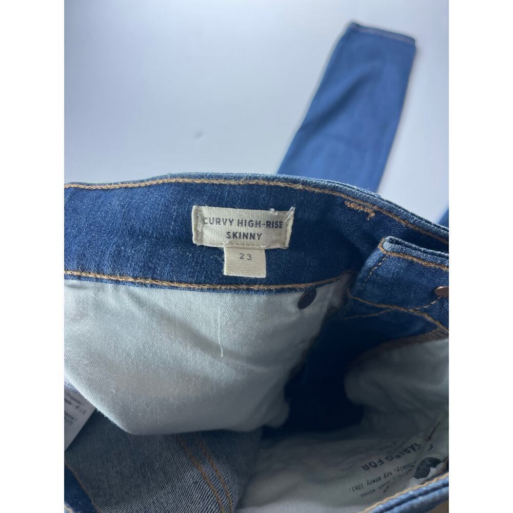 Madewell Curvy High-Rise Skinny Jeans - Size 23 - Excellent - Picture 8 of 9